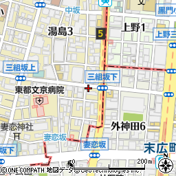 鮨いづ本店周辺の地図