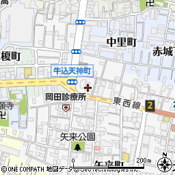 東京都新宿区天神町6周辺の地図