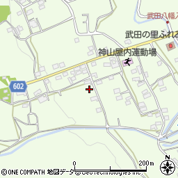 山梨県韮崎市神山町北宮地1080周辺の地図