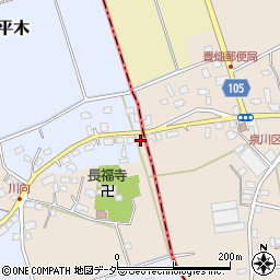 千葉県匝瑳市川向9周辺の地図