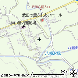 山梨県韮崎市神山町北宮地966-1周辺の地図