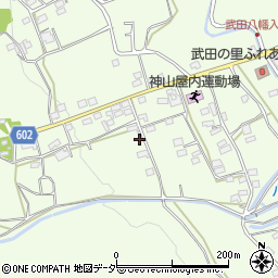 山梨県韮崎市神山町北宮地1080-1周辺の地図