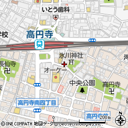 ぽえむ高円寺店周辺の地図