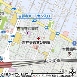 吉祥寺ビューハイツ管理事務所周辺の地図