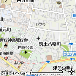 東京都新宿区白銀町6周辺の地図