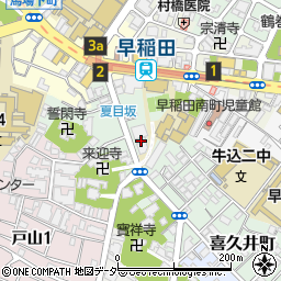 東京都新宿区喜久井町11周辺の地図