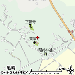千葉県匝瑳市亀崎周辺の地図