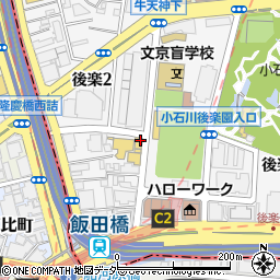 うどん市 飯田橋店周辺の地図