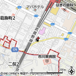 日石三菱西船駅前給油所周辺の地図