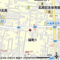 ファミリーマート小金井北大通り店周辺の地図
