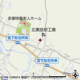 東京都八王子市宮下町244周辺の地図