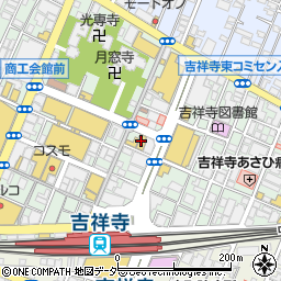 ブックオフ　吉祥寺駅北口店周辺の地図