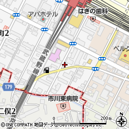 日本型枠工業株式会社周辺の地図