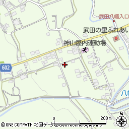 山梨県韮崎市神山町北宮地1061周辺の地図