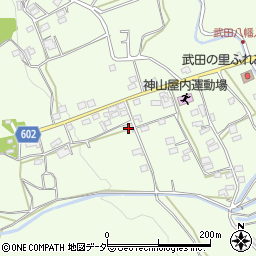 山梨県韮崎市神山町北宮地1079周辺の地図