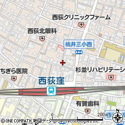 サニーマート西荻店周辺の地図