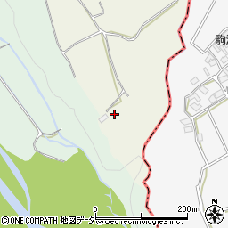 山梨県韮崎市上ノ山179周辺の地図