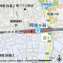 株式会社九州屋　阿佐ヶ谷店周辺の地図