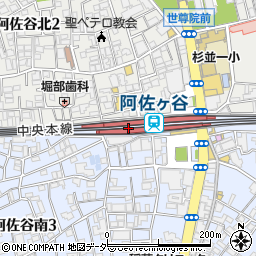 株式会社九州屋　阿佐ヶ谷店周辺の地図