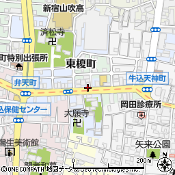 早稲田通パーキングメーター３周辺の地図