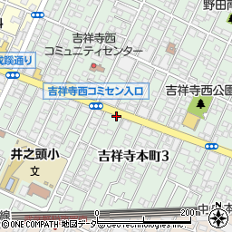 吉祥寺本町3-17akippa駐車場【利用時間制限あり】周辺の地図