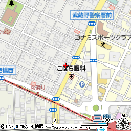 セコム株式会社　武蔵野支社周辺の地図