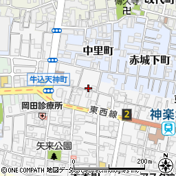 東京都新宿区天神町29周辺の地図