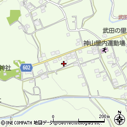 山梨県韮崎市神山町北宮地1119周辺の地図