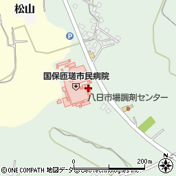 千葉県匝瑳市八日市場イ1306-1周辺の地図