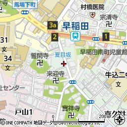東京都新宿区喜久井町54周辺の地図