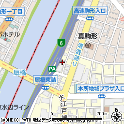 ＳＡＮパーク墨田本所２駐車場周辺の地図