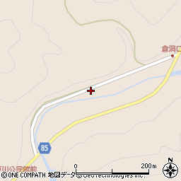 岐阜県下呂市金山町戸部706周辺の地図
