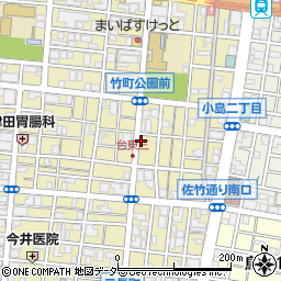 有限会社台東製作所周辺の地図