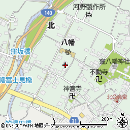 山梨県山梨市北970-2周辺の地図