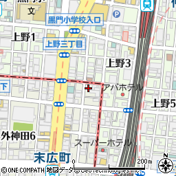 東京都千代田区外神田5丁目4-4周辺の地図