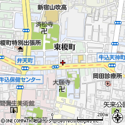 フォートリス早稲田周辺の地図