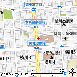 どらっぐぱぱす横川店周辺の地図