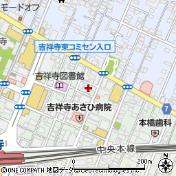 タイムズ吉祥寺本町第５駐車場周辺の地図
