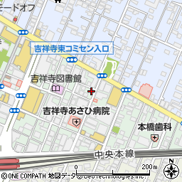 合資会社吉祥寺虎屋　本社工場周辺の地図