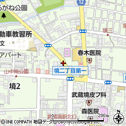市民会館周辺の地図
