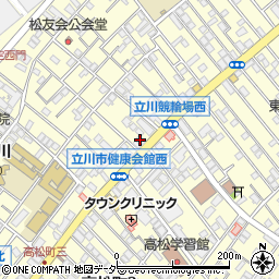 美食楼 立川店周辺の地図