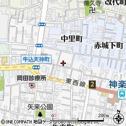 東京都新宿区天神町28周辺の地図
