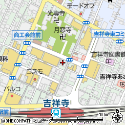 北海道スープカレーSuage吉祥寺店周辺の地図