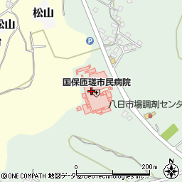 千葉県匝瑳市八日市場イ1304周辺の地図