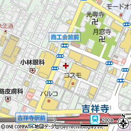 株式会社井の頭会館周辺の地図