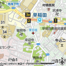 東京都新宿区喜久井町55周辺の地図