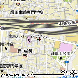 株式会社シティテレビ中野周辺の地図
