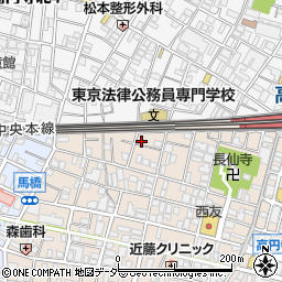 シェモア高円寺周辺の地図