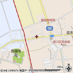 千葉県旭市泉川1143周辺の地図