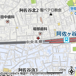 阿佐ヶ谷じゅうぞう周辺の地図